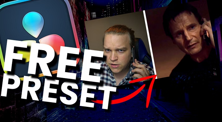 Patrick Stirling free DaVinci Resolve presets